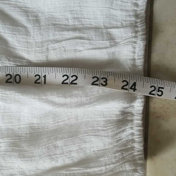 INDIGO ROSE Peasant Boho White Crochet Lace Blouse Size S - Picture 11 of 11